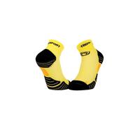 BV Sport Calze da running SCR ONE corte Unisex-Adulto 39-41 Giallo/Nero