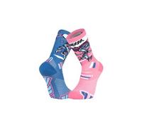 BV Sport Calze Trail Trail Ultra 2 Collector DBDB Finisher Unisex Rosa/Blu Taglia 42-44 Modello 2026