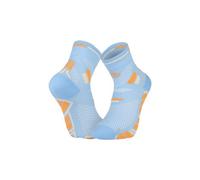 Calzini bv sport trail ultra mid blu arancione