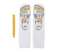 Calzini - Calzini Per Massaggio Ai Piedi Di Riflesso, Calzini Per Terapia Di Pressione | Calzini Per Strumenti Di Riflessologia In Cotone, Calzini Per Il Rilievo Del Piede Che Aumentano La