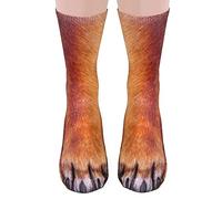 Calzini Cani Uomo Donna Ragazza Ragazzo Divertenti - Idee Regalo Geniali Originali Fantasia Colorati Simpatici Natalizie Calze Lunghi- Regali Cane Compleanno Natale per Adolescenti Mamma Papà Lui Lei