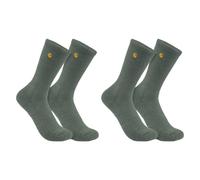 Calzini Carhartt Force Midweight Crew 2 Pack Verdi
