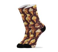 Calzini Cartoon Chocolate Ice Cream Stars Calze 40cm