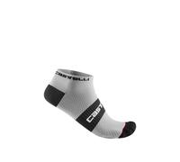 Castelli Lowboy 2 Sock White/Black S/M Calzini ciclismo