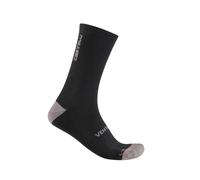 Calzini Castelli Venti Soft Merino Nero Grigio, Taglia S/M