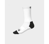 Calzini ciclimo Q-SKIN 18cm ALE' TEAM bianco - Taglia: S/36-39