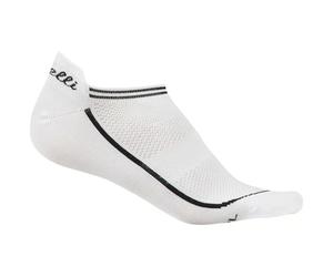 Calzini ciclismo donna Invisible bianco