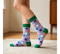 Calzini colorati con motivi divertenti, design folle, regalo per uomo e donna