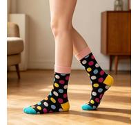 Calzini colorati con motivi divertenti, design folle, regalo per uomo e donna