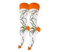 Calzini colorati e allegri con motivo "COLOR UP" per uomo e donna - Design resistente - Morbido misto cotone, design colorato - Idea regalo ideale e compagno di tutti i giorni, Flora, 41-46