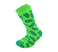 Calzini colorati unisex: divertenti, con motivo animale, gatto, cane, frutta mista e pizza. Stile unico e carino in cotone (IT, Numero, 36, 44, Regular, Regular, sottaceto)