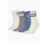 Calzini corte Levi's® Confezione da 4 Multicolore / White Blue Combo levi > accessories > men