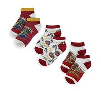 Calzini Corti Harry Potter 3 Paia per bimbino Unisex in Filato Cotone 5358