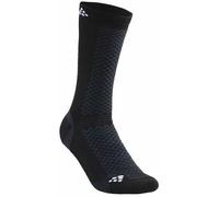 Craft Warm Mid Socks 2 Pairs Nero EU 40-42 Black / White