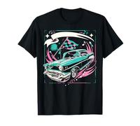 Calzini da auto anni Cinquanta anni '50, per musica e hop dance rockabilly anni '50 Maglietta