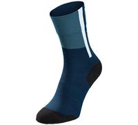 Calzini da ciclismo All Year Wool blu scuro