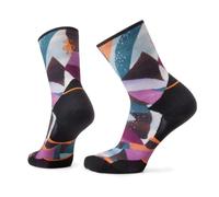 Calzini da corsa da donna Smartwool Athlete Edition Run Mosaic Piece Print (nero) 38-41
