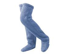 Calzini da donna al ginocchio, calzini lunghi per le gambe, invernali, caldi, calzini alti al ginocchio, calzini sopra il ginocchio, calzini invernali per le gambe, calze termiche per la casa e le