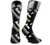 Calzini Da Donna I Am Proud Gay Sportive Running Calzini Moda Morbidi E Caldi Calze Per Attività Sportiva, Per Marito, Estive, Tempo Libero, 40cm