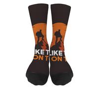 Calzini Da Donna I Like To Be On Top Mountains Hiking Outdoors Hiker Sportive Running Calzini Classici Divertenti Calze Per Attività Sportiva, Per Estive, Palestra, Amico, 40cm