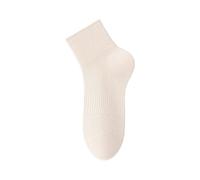 Calzini da donna in puro cotone, calzini comodi da donna, calzini | Calzini a costine in bambù con supporto per l'arco plantare, parastinchi in morbido cotone, disponibili in diversi colori
