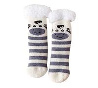 Calzini da donna in velluto agnello autunno e inverno casa Plus velluto spesso pavimento calze grandi calze a rete, u, Taglia unica