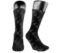 Calzini Da Donna Irish Coffee Calzini Alla Moda Morbidi E Caldi Divertenti Calze Running, Per Tempo Libero, Estive, Ciclismo, 40cm