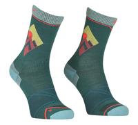 Calzini da donna Ortovox Alpine Light Comp Mid Socks W Dimensioni dei calzini: 35-38 / Colore: verde scuro