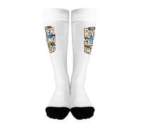 Calzini Da Donna River Is Calling I Must Go Water Rafting Boating Sportive Running Calzini Morbidi E Caldi Divertenti Calze Per Attività Sportiva, Per Ciclismo, Camminata, Amico, 40cm