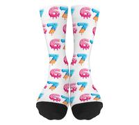 Calzini Da Donna Six Seven Creams Dripp Cool Meme 67 Calzini Artistici Morbidi E Caldi Comode Calze Running, Per Tempo Libero, Palestra, Marito, 40cm