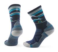 Calzini da donna Smartwool W Hike Light Cushion Mountain Moon Crew Dimensioni dei calzini: 38-41 / Colore: blu