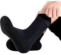 Calzini da Immersione, Calzini in Neoprene 3mm, Calzini Muta Nero Calzini Neoprene Nuoto, Calze in Neoprene per Uomo Donna, Calze Nuoto Antiscivolo per Immersioni, Nuoto, Surf, Vela, Kayak (L)