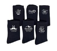 Calzini Da Matrimonio Personalizzati Uomo Personalizzato Testimone Damerini | Calzini da matrimonio personalizzati for uomo: un regalo memorabile for il testimone e i testimoni dello sposo