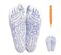 Calzini da riflessologia per le donne - calze a punti di pressione, strumenti per massaggio in soccorso del piede | Tutorial Riflessologia Massaggio Socks Sala Relief Socks for Foot Massage