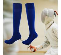 Calzini Da Scherma per Uomo, Calze Protettive Da Scherma in Fibra, Lunghe,