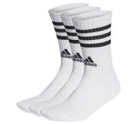 Calzini da tennis Adidas 3-Stripes Cushioned Crew Socks 3P - Bianco (46-48)