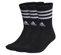 adidas Calze 3 Stripes Cushioned 3 Paia Nero