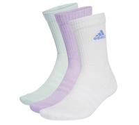 Calzini da tennis Adidas Cushioned Crew 3P - powder plum/white/halo mint - Multicolore (34-36)