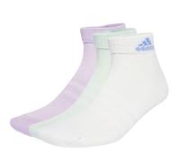Calzini da tennis Adidas Cushioned Sportswear Ankle 3P - powder plum/white/halo mint - Multicolore (34-36)
