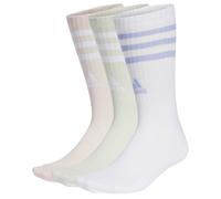 calze adidas Cushioned Crew 3-Stripes (x3) Blanc 40/42