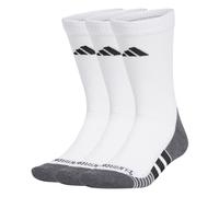 Calzini da tennis Adidas Performance Climacool Cushioned Crew 3P - white/black - Bianco (43-45)