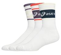 Calzini da tennis Asics Logo Crew 3P - Bianco (47-49)