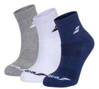 Calzini da tennis Babolat Quarter 3 Pairs Pack Socks - Multicolore (43-46)