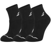 Calzini da tennis Babolat Quarter 3 Pairs Pack Socks - Nero (43-46)