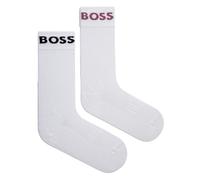 Calzini da tennis BOSS x Matteo Berrettini Quarter-Length In Stretch Fabric - natural - Bianco (43-46)