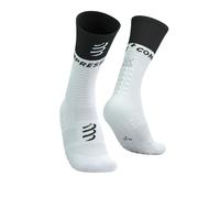 Calzini da tennis Compressport Mid Compression v2.0 1P - Bianco (39-41)