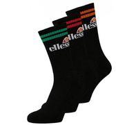 Calzini da tennis Ellesse Pullo 3P Socks - black - Nero (47-49)