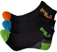 Calzini da tennis Fila Calza Cycling Socks 3P - Nero (35-38)