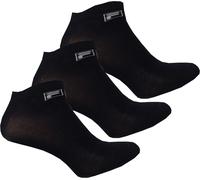 Calzini da tennis Fila invisible plain socks Mercerized cotton - 3P black - Nero (35-38)