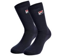 Calzini da tennis Fila Long Frottee Socks 2P - navy - Blu (39-42)